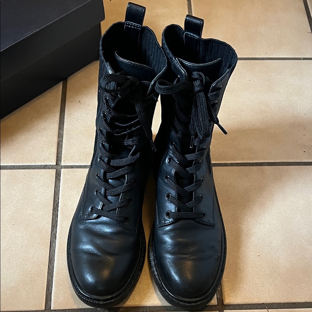 Sam Edelman Black Leather Women's Boots